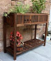 碳化木花箱